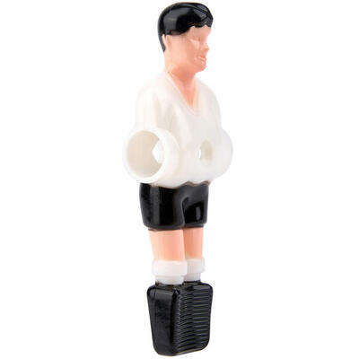 Kickerfigur für 13 mm Stangen Weiß Tischfußball Unisex Weiß