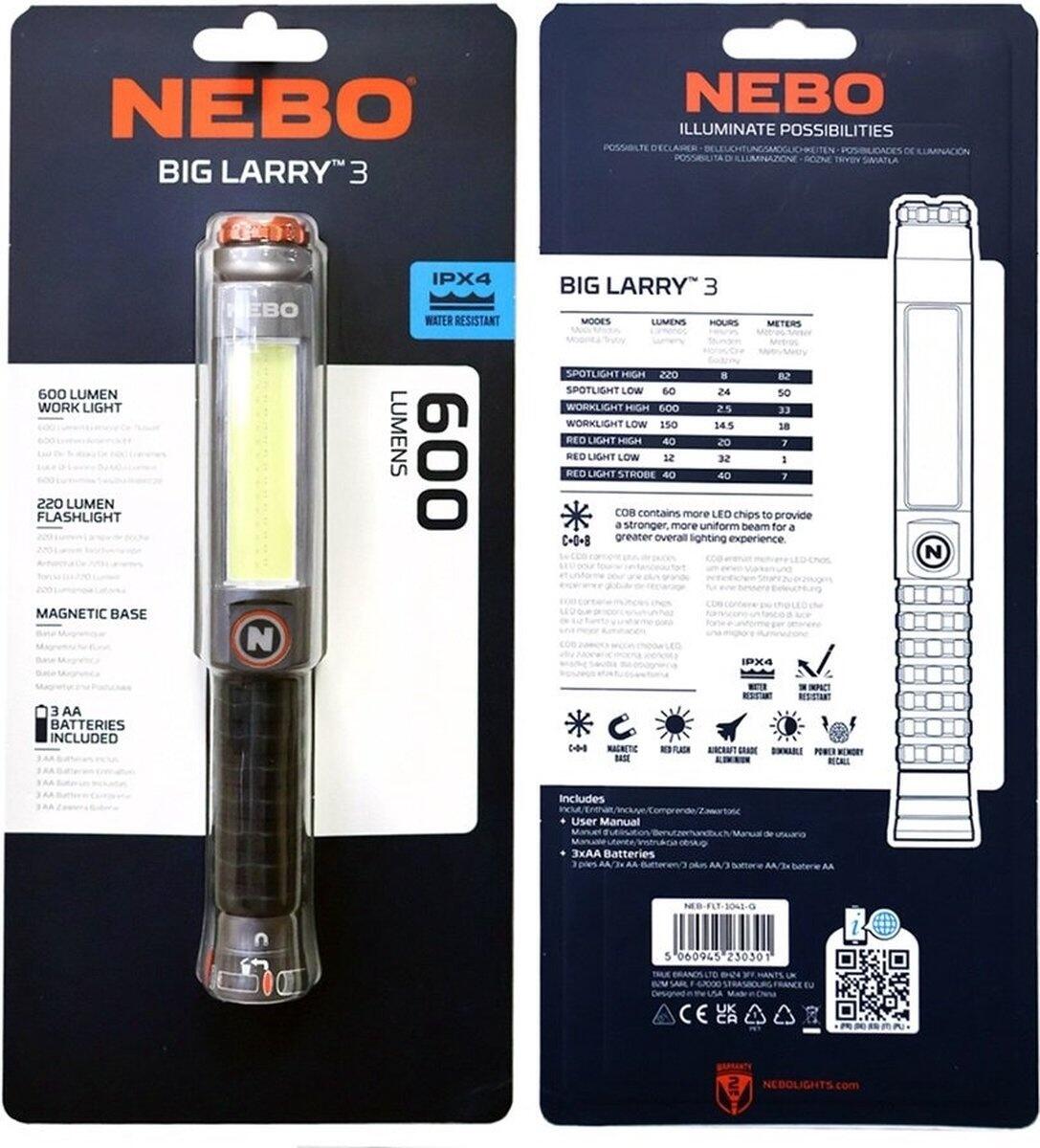 Nebo Big Larry 3 Werk- & Zaklamp 5/7