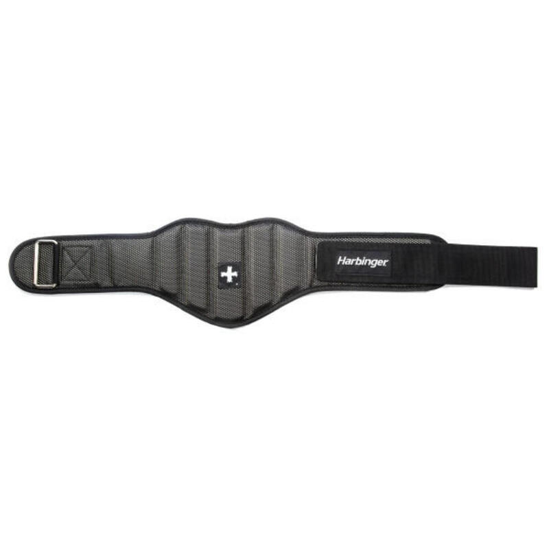 Cinturón de halterofilia para una sujeción óptima con hebilla de acero talla XL