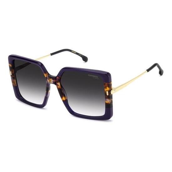Zonnebril Carrera 3070/S BSU van Acetaat Dames 57 mm