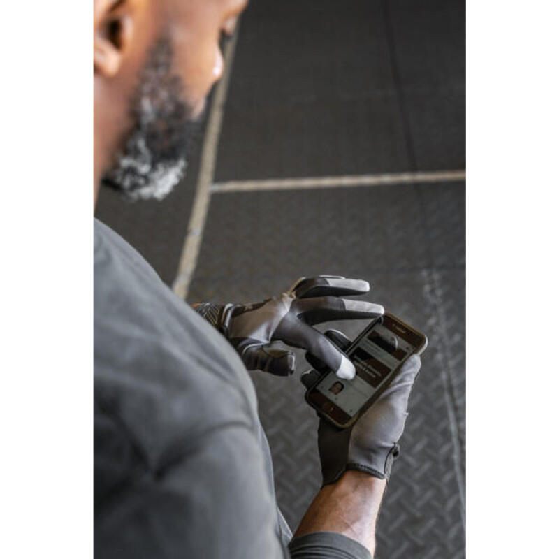 Gants de fitness Harbinger Shield Protect pour hommes - Noir/Gris - XL