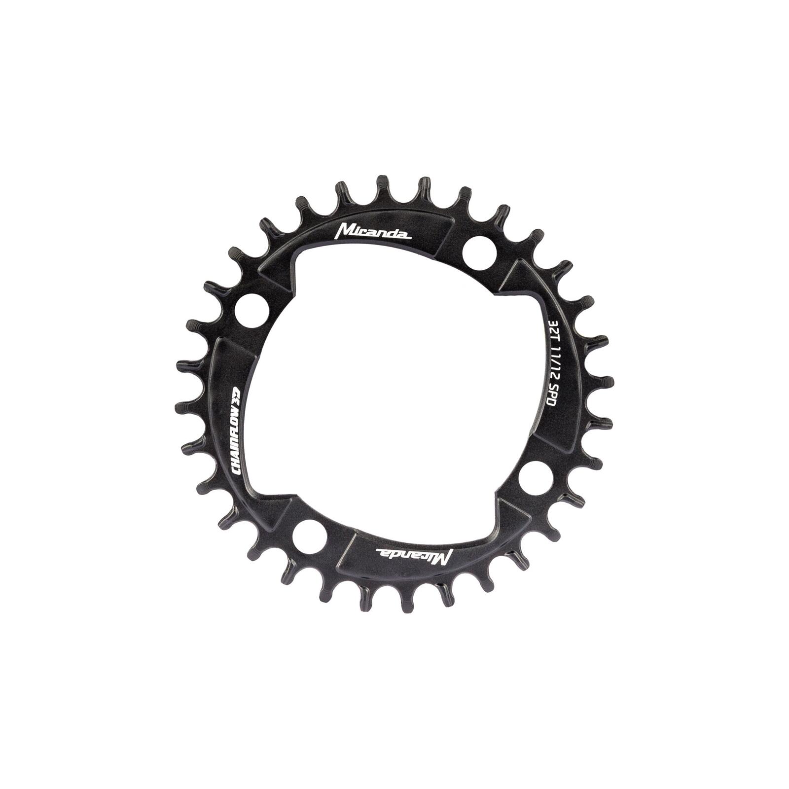 MIRANDA MIRANDA Chainflow 3D corona MTB 32T BCD104 7075 T6 nero.