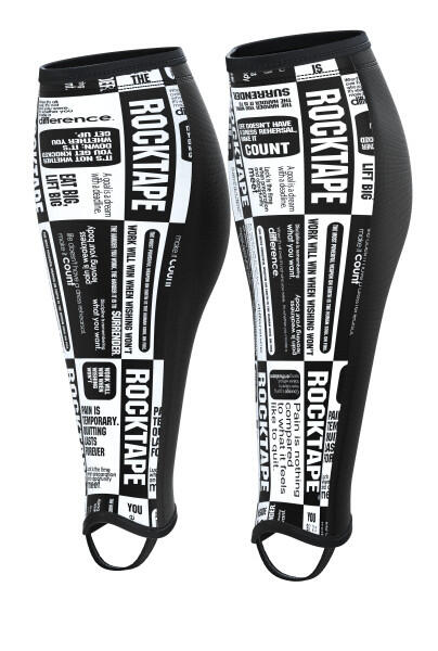 ROCKTAPE RockTape - Footguards RockGuard - Zwart - S
