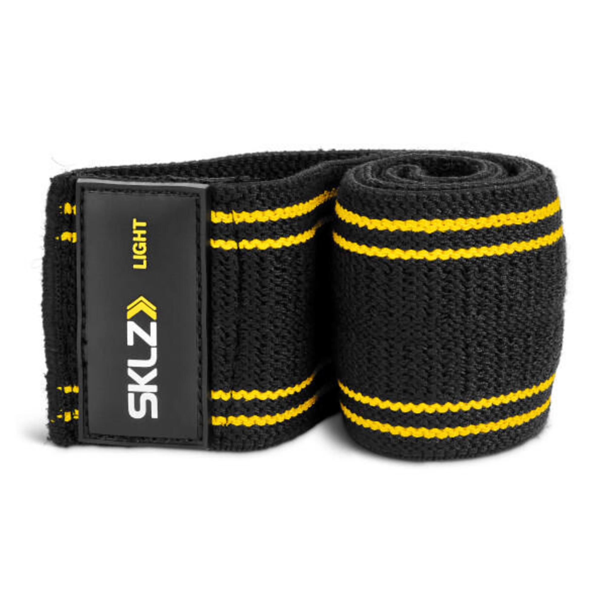Sklz - Mini Bande De Résistance Élastique, Résistance Légère, Pro Knit Mini Band,- Sklz - Bande Élastique - Jaune - Decathlon