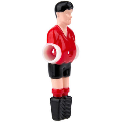 Kickerfigur für 13 mm Stangen Tischfußball Unisex Rot