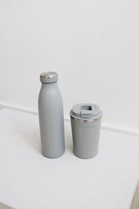 CUP2GO Becher 380ml Light Grey 5/7