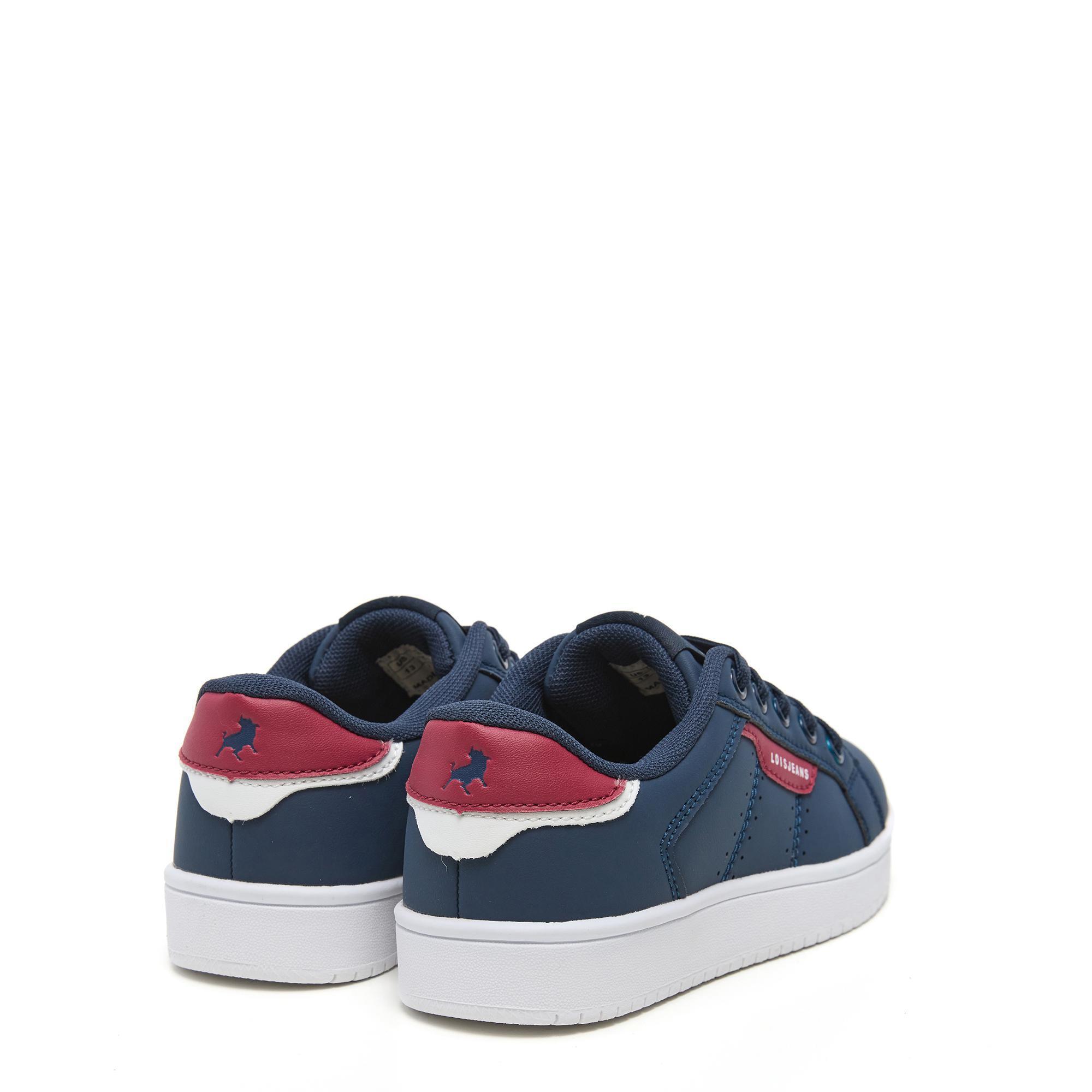 Zapatillas Lois Niño 63296 Azul Marino con Cordones 3/5