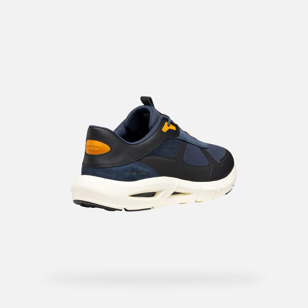 Baskets Homme U SPHERICA ECUB-5 Bleu Aviateur Foncé/Noir 5/7