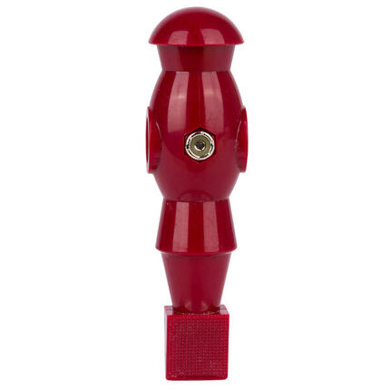 Kickerfigur für 13 mm Stangen Rot Einzeln Tischfußball Unisex Rot