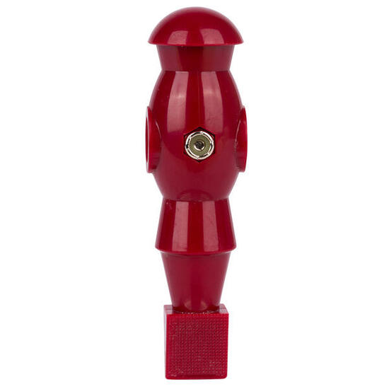 Kickerfigur für 13 mm Stangen Rot Einzeln Tischfußball Unisex Rot