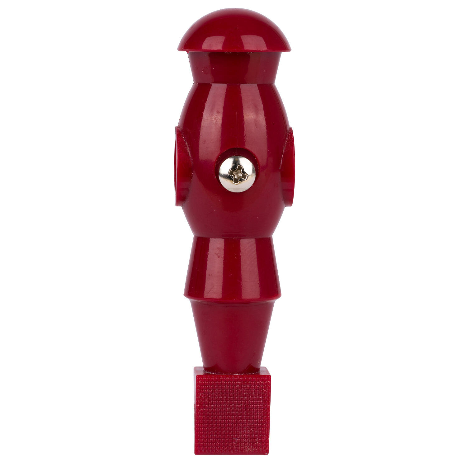 Kickerfigur für 13 mm Stangen Rot Einzeln Tischfußball Unisex Rot 2/2