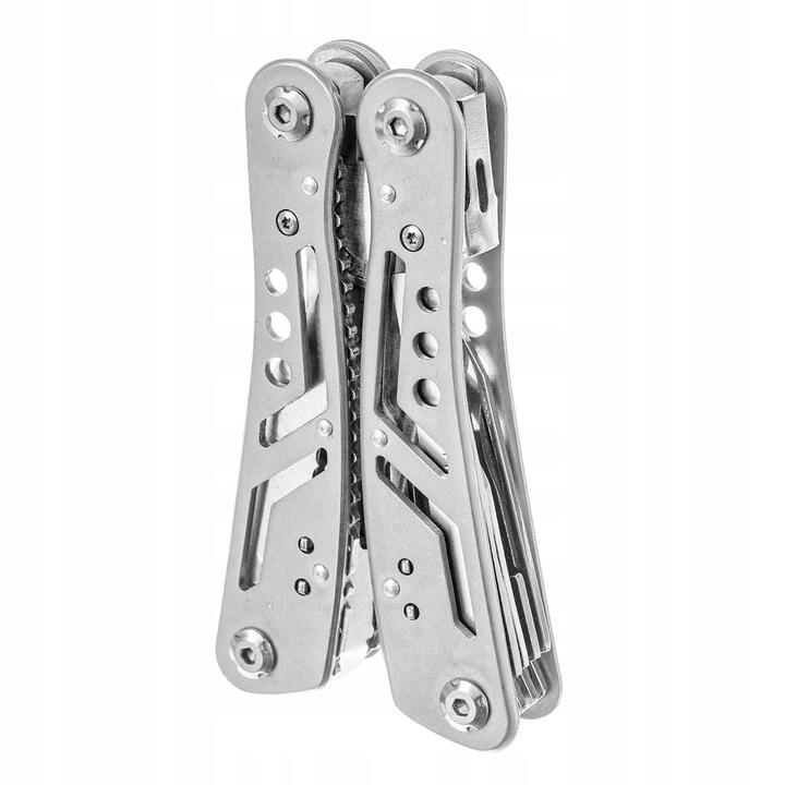 Briceag metalic, robust, 13 in 1, otel inoxidabil, 11 biti, husa depozitare