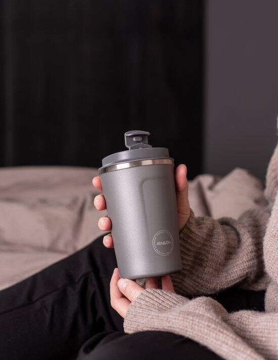 Copo CUP2GO 380ml Dark Grey 3/4