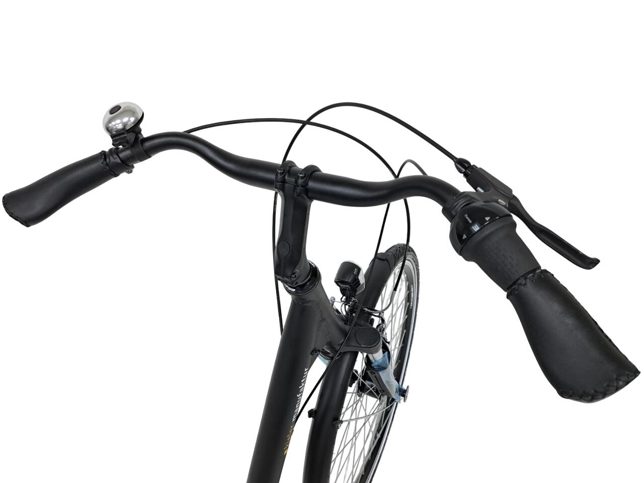 Bicicletta da città Kieler ricondizionata - 28 pollici, taglia M, grigio scuro 3/7