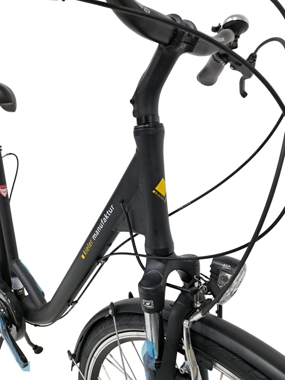 Bicicletta da città Kieler ricondizionata - 28 pollici, taglia M, grigio scuro 4/7