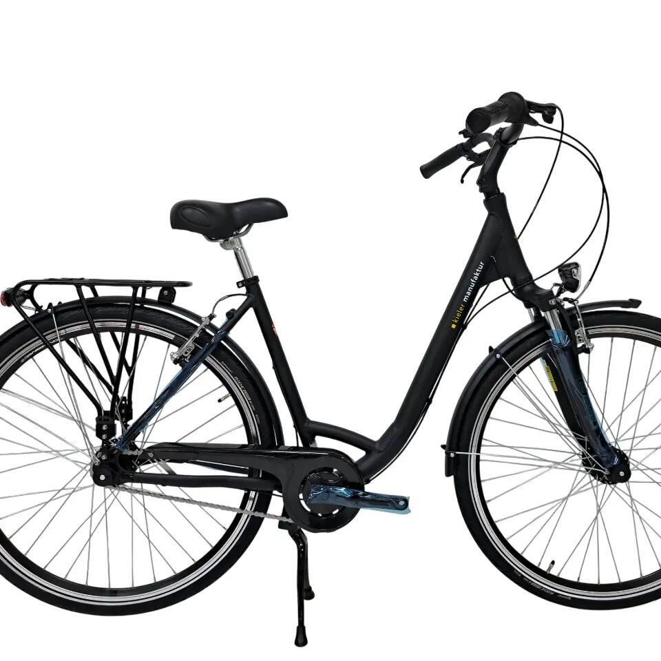 Refurbished Kieler City Bike - 28 Inch, M, Dark Gray