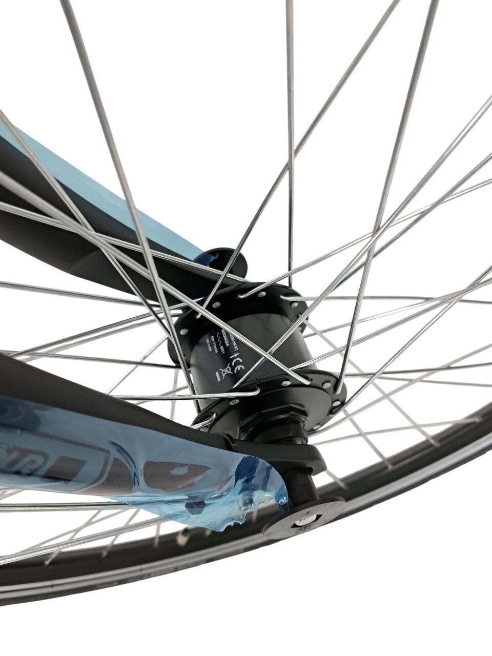 Bicicletta da città Kieler ricondizionata - 28 pollici, taglia M, grigio scuro 6/7