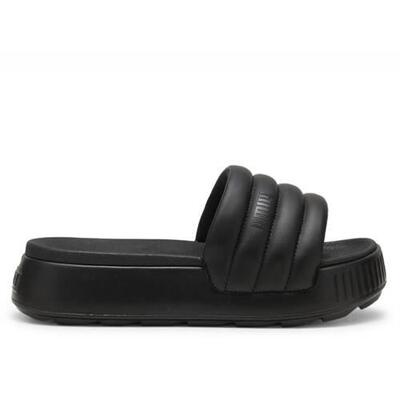 Damespantoffels puma karmen slide puffy wns zwart