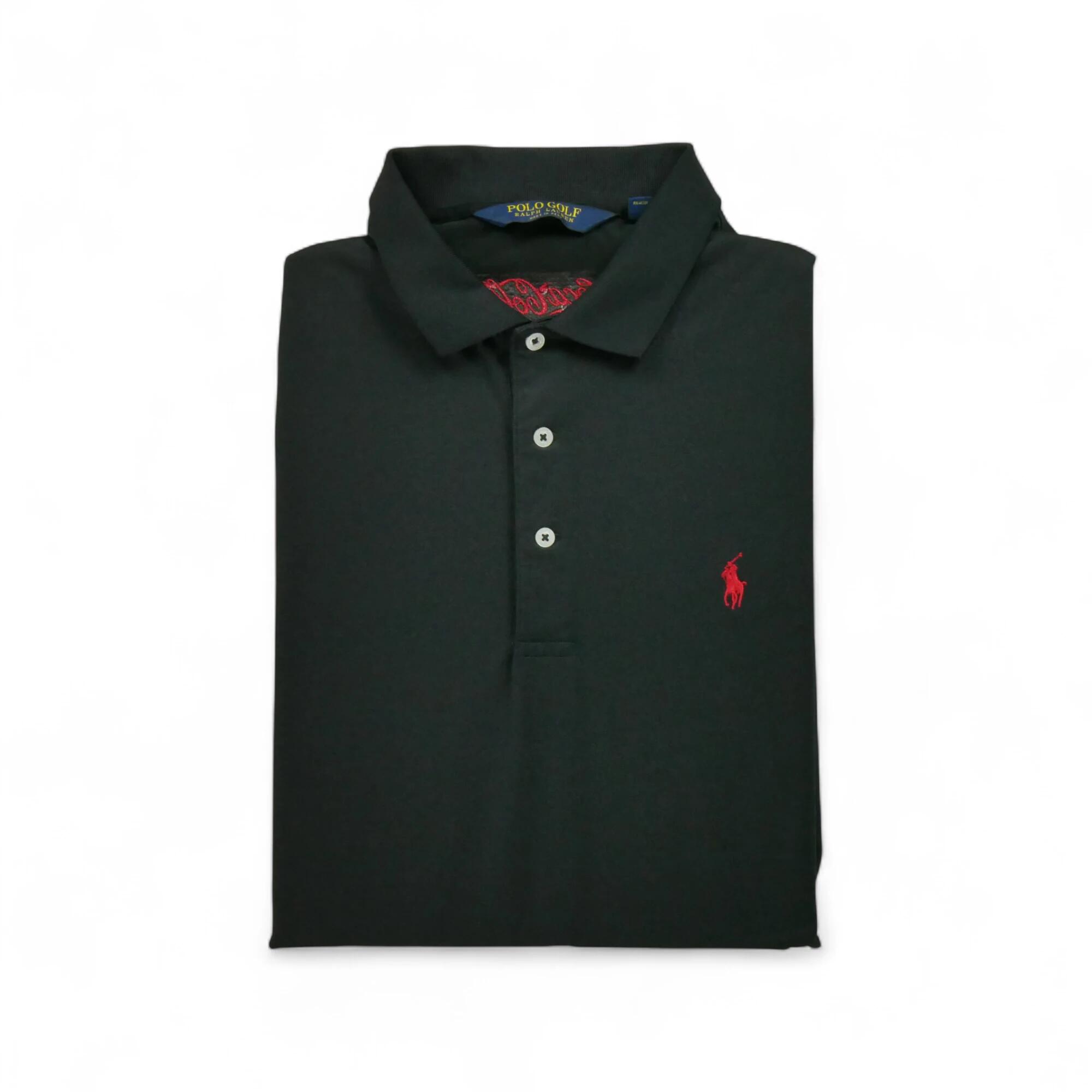 Ralph Lauren - Reconditionné - Polo Manches Courtes Homme Noir - Bon État - Polo Manches Courtes - Noir - Decathlon