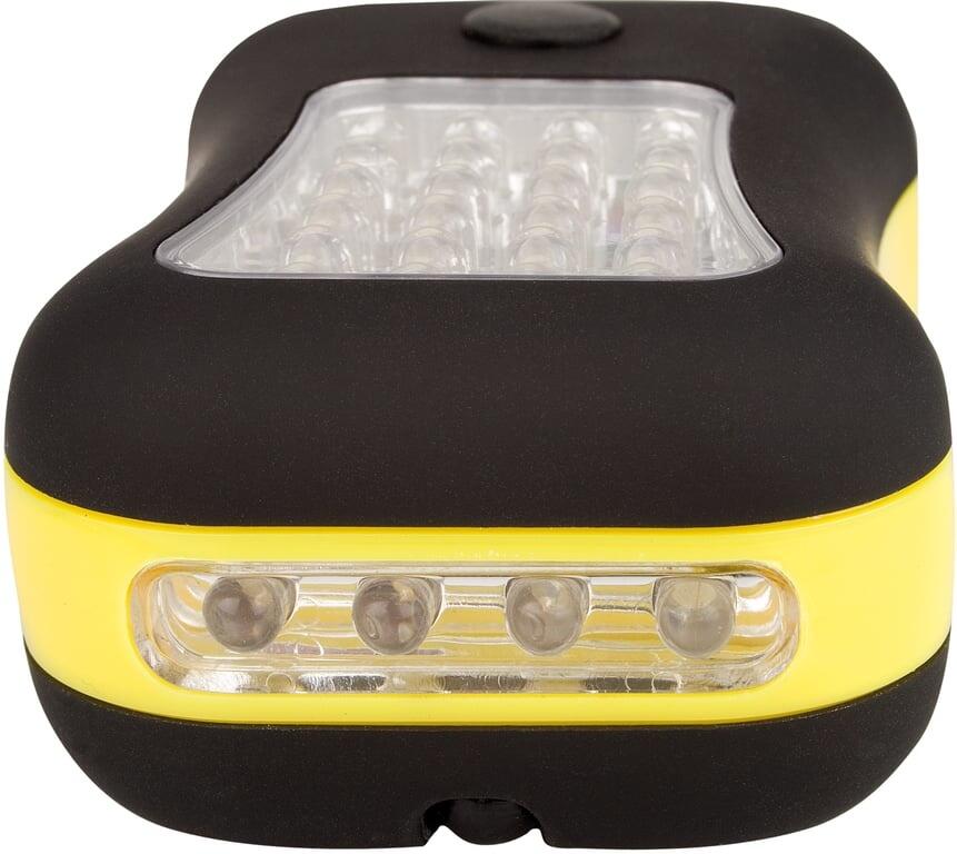 Lampe camping LED 2-en-1 Abbey Camp — Jaune/Noir 2/2