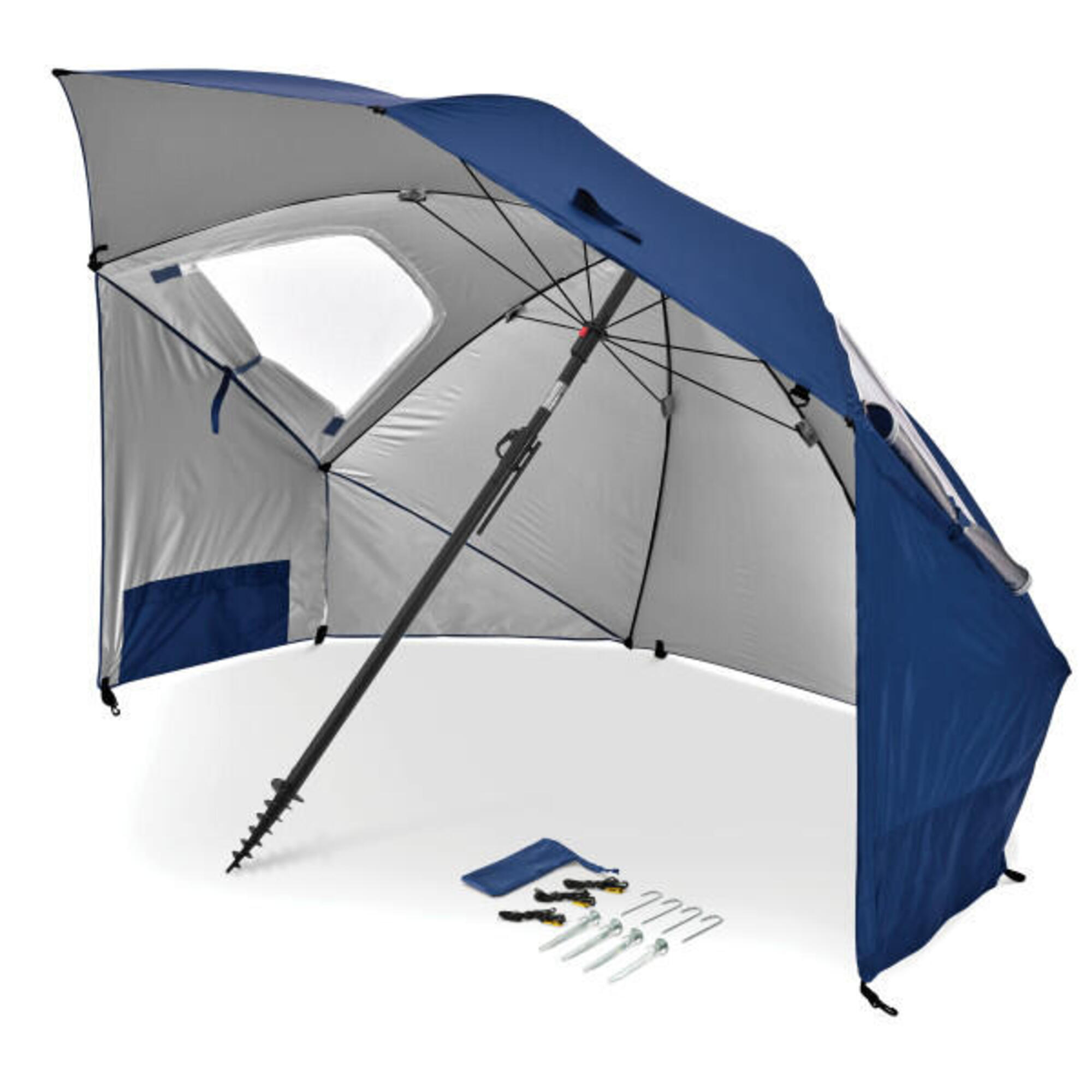 SPORT BRELLA Guarda-sol Sport-Brella Premier, UPF 50+, sem PFAS, montagem rápida e privada