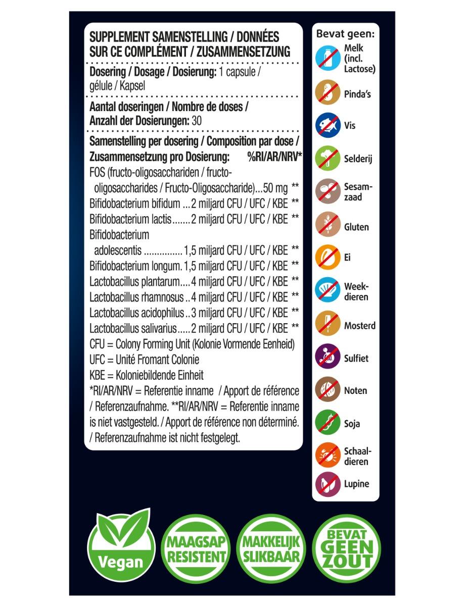 Lucovitaal Pre & Pro Biotica 30 capsules 2/5