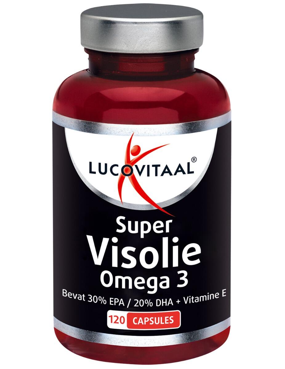 LUCOVITAAL Lucovitaal Super Visolie Omega 3 120 capsules