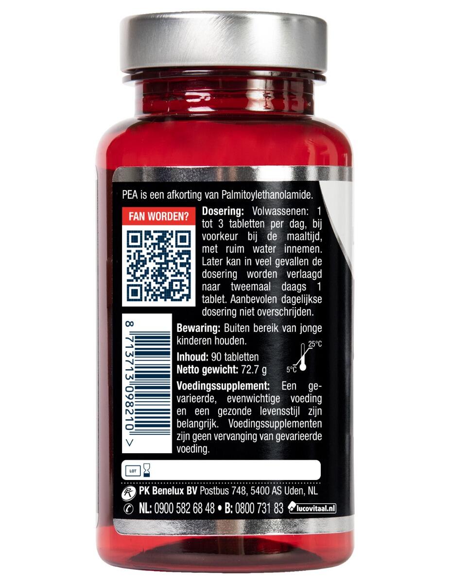 Lucovitaal PEA Puur & Zuiver 90 tabletten 4/5