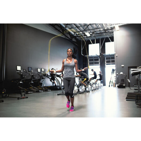 Cuerda de saltar, para entrenamiento cruzado, negra/amarilla - SKLZ 4/5