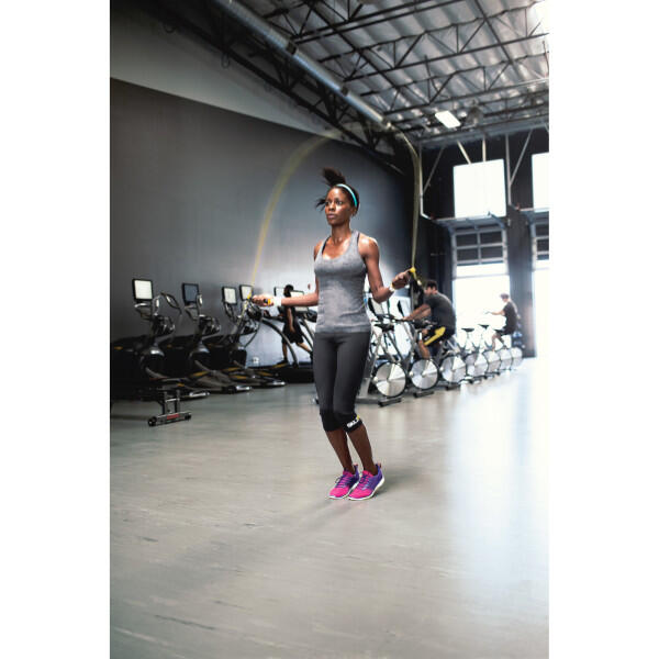 Cuerda de saltar, para entrenamiento cruzado, negra/amarilla - SKLZ 5/5