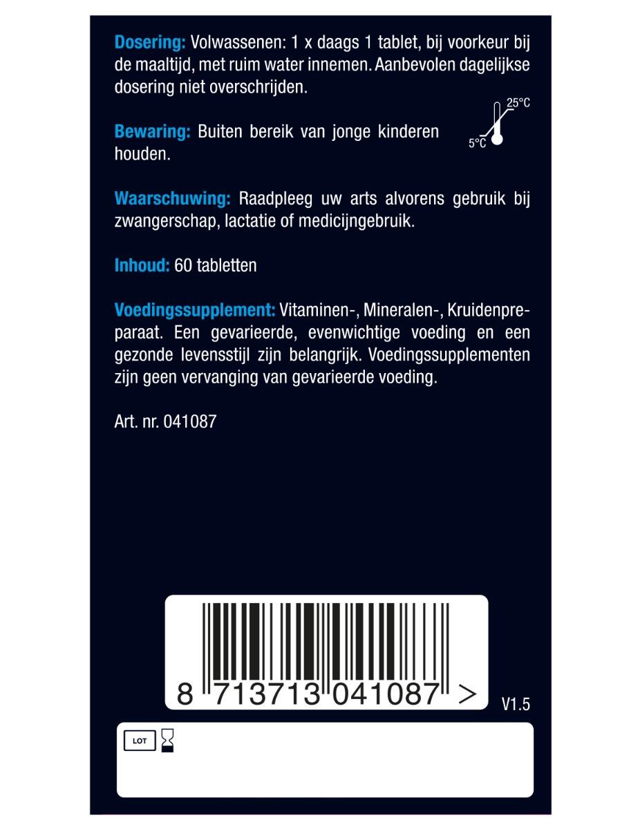 Lucovitaal Vitamine B Complex Forte 60 tabletten 3/5