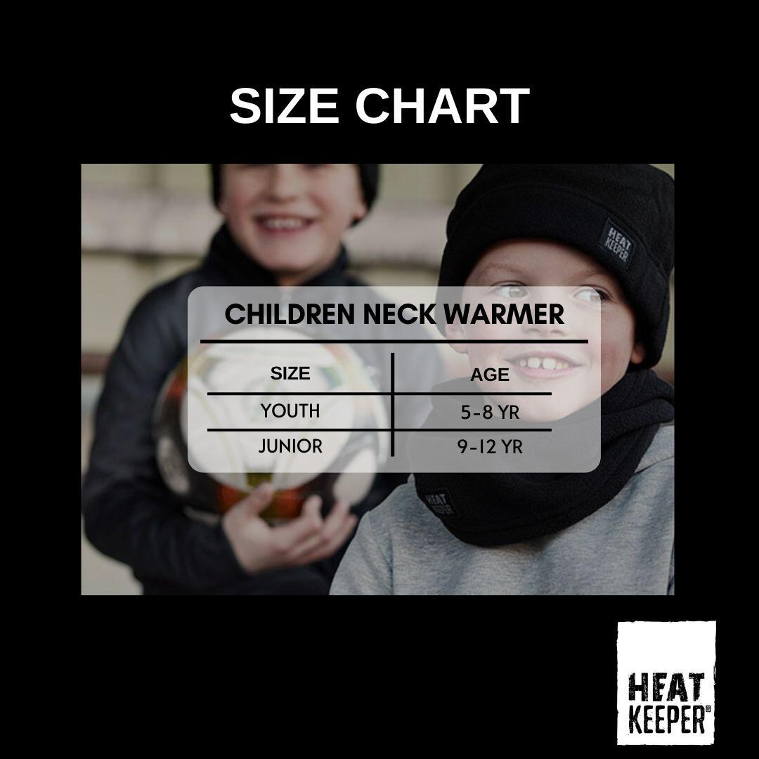 Heatkeeper Cache-Cou Enfant Fleece Noir 5/5