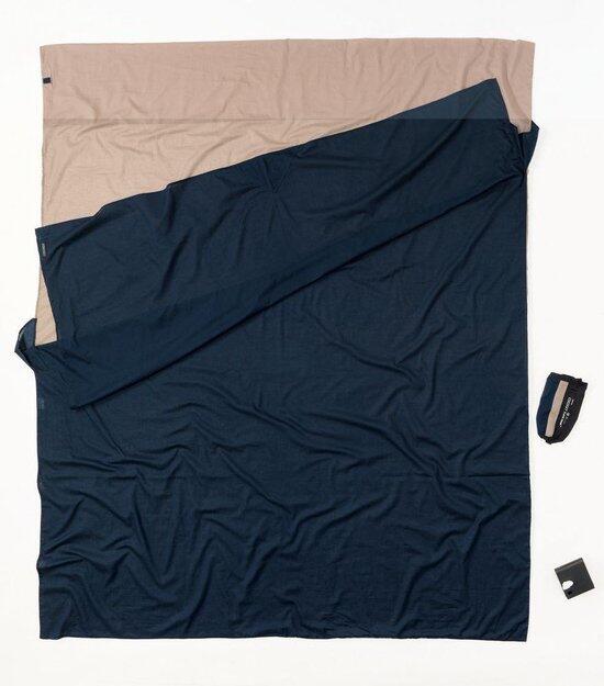Travelsheet Double Egyptisch Katoen Khaki/Tuareg 4/4