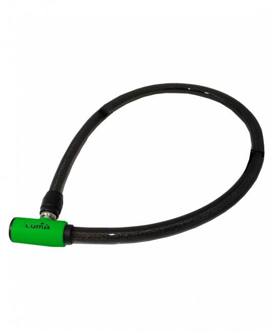 Antifurt bicicleta Luma Enduro 7337, Verde, D20 100 cm C30