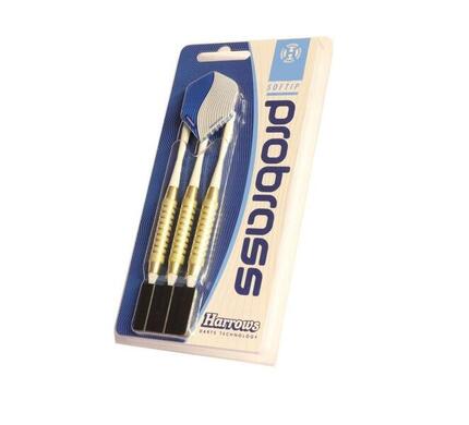 Jeu de fléchettes Pro Brass Softip pour cible électronique (18 g)
