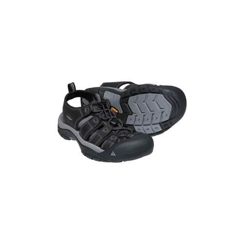 Chaussures universel hommes Keen Sandały Męskie Newport Blacksteel Grey 2/5