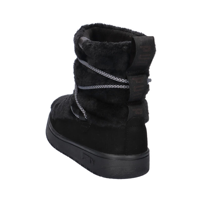 Ghete femei Puma Snowbae Suede, Negru