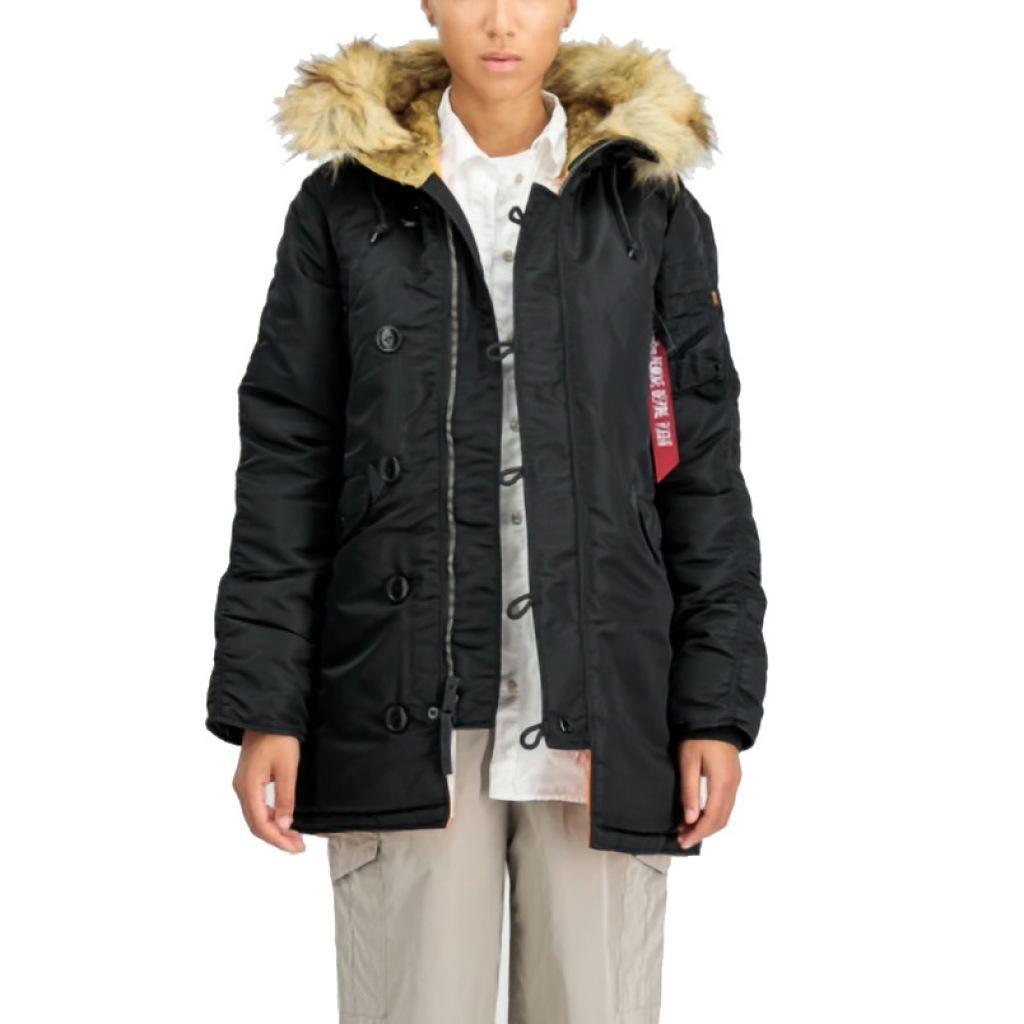 Jaqueta alpha industries modelo n-3b airborne cor preto