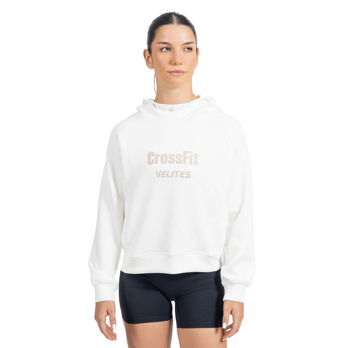 Velites - Velites Hoodie Crop Holo - Pull - Blanc - Decathlon