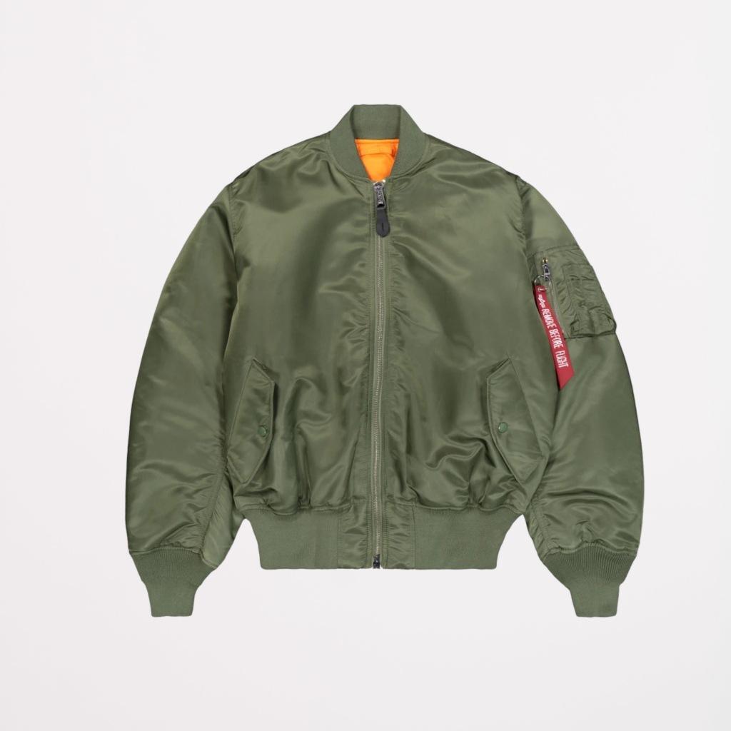 Veste Alpha Industries Modèle Ma-1 (heritage) Couleur Vert 2/6