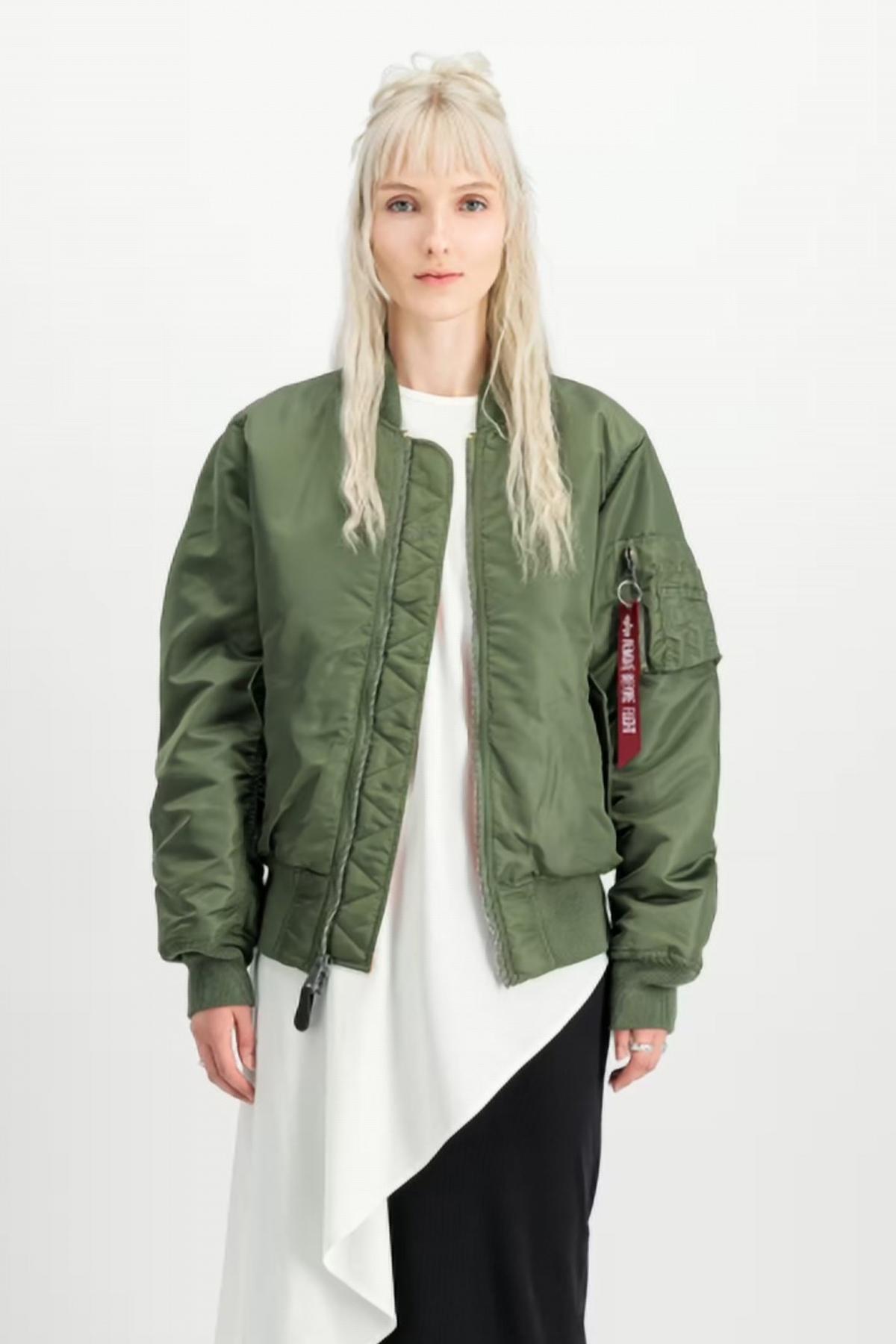 Veste Alpha Industries Modèle Ma-1 (heritage) Couleur Vert 5/6