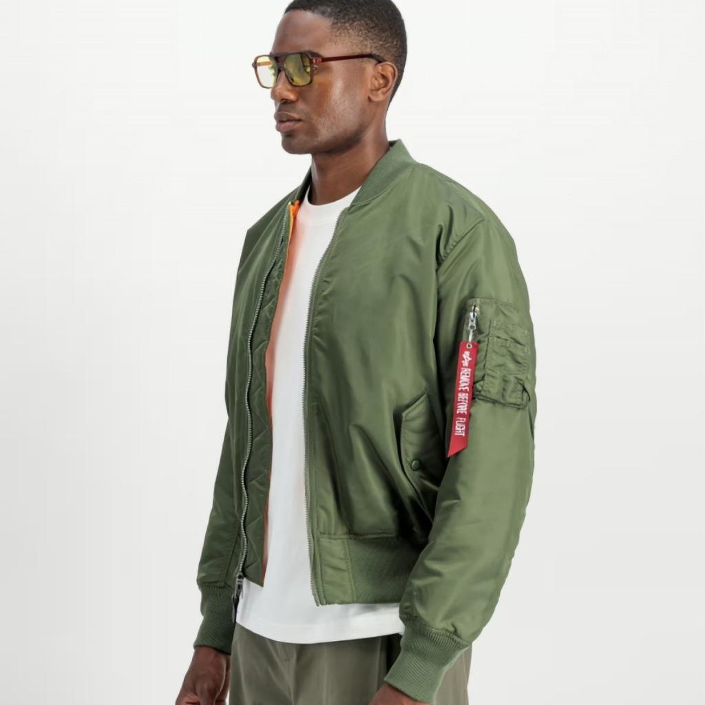 Veste Alpha Industries Modèle Ma-1 (heritage) Couleur Vert 4/6