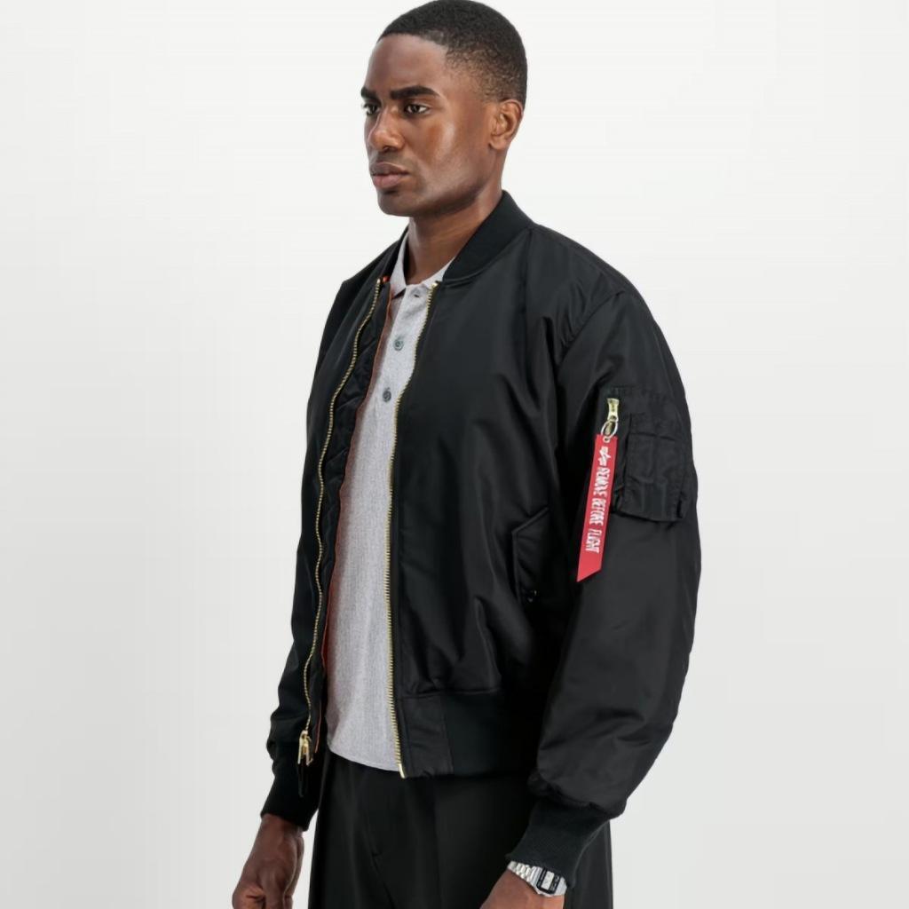 Veste Alpha Industries Modèle Ma-1 (heritage) Couleur Noir 4/6