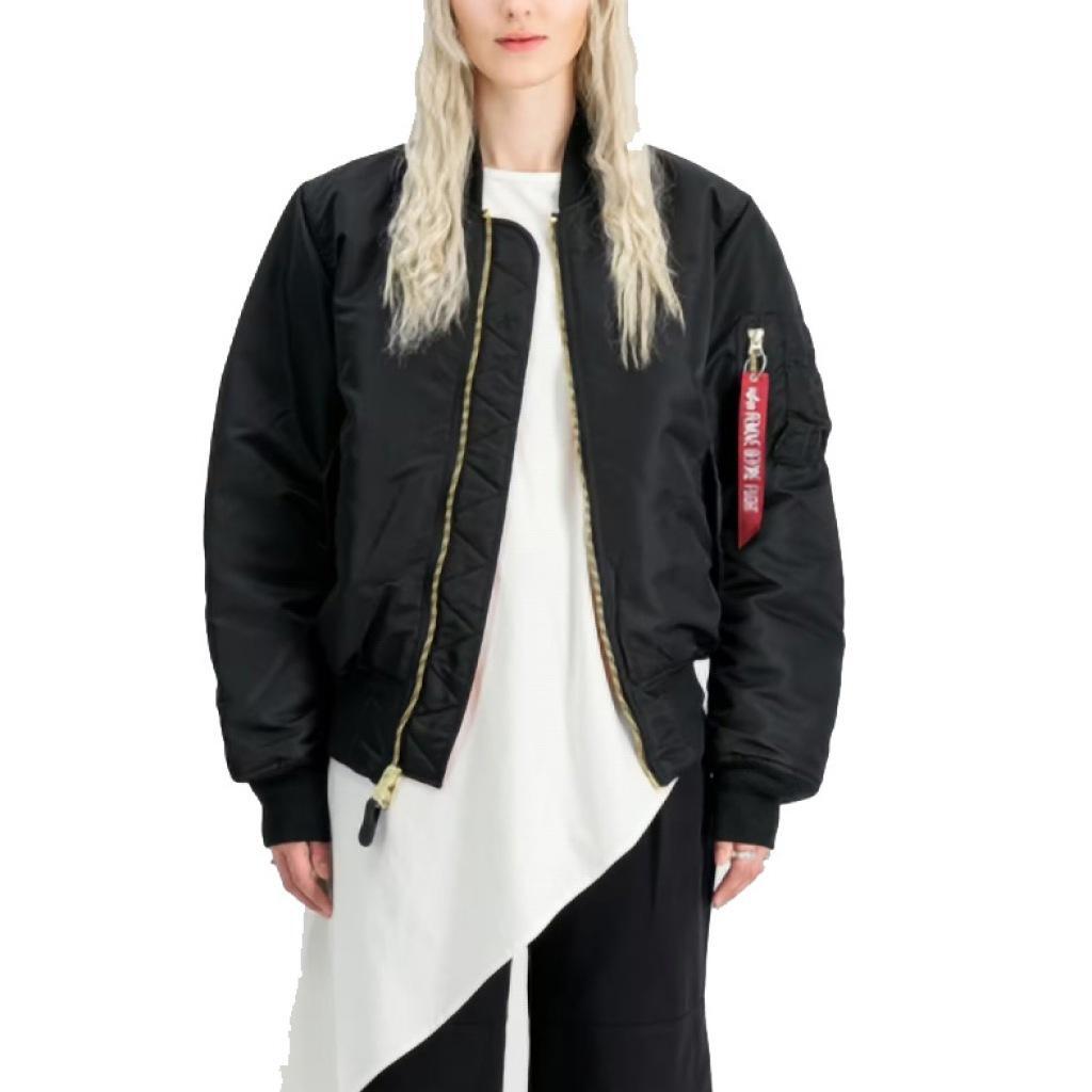 ALPHA INDUSTRIES Jaqueta Alpha Industries Modelo Ma-1 (heritage) Cor Preto