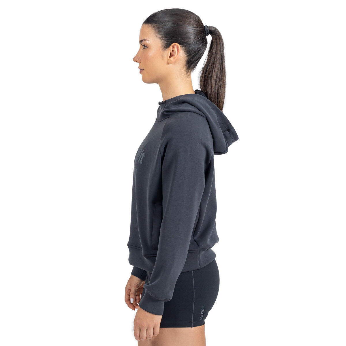 Velites Hoodie Crop Holo 3/4