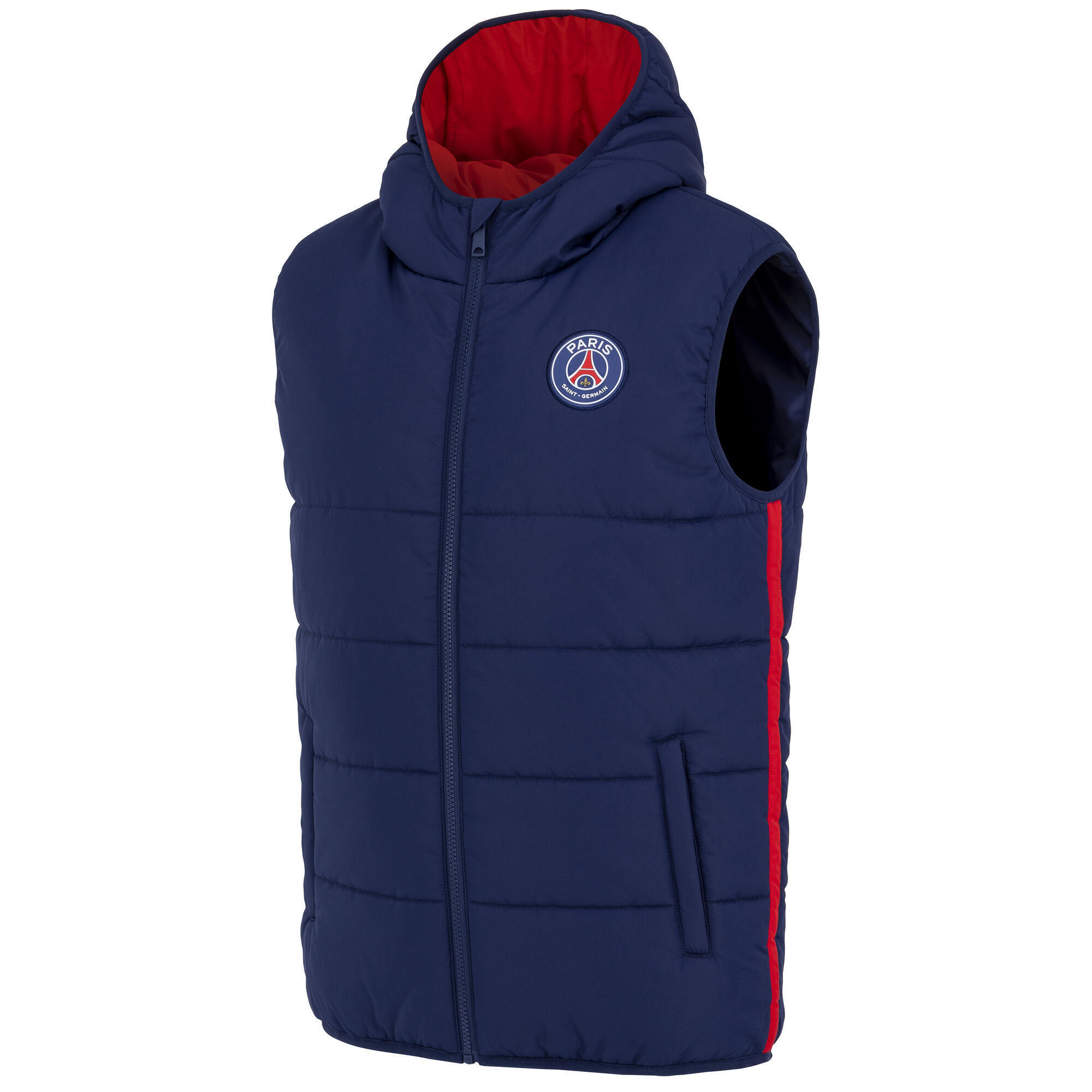 Paris Saint Germain - Doudoune Sans Manche Psg - Collection Officielle Paris Saint Germain - Doudoune Synthétique - Bleu - Decathlon