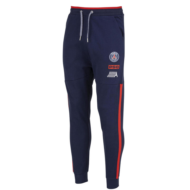 Pantalon Training Fit PSG – Collection Officielle Paris Saint Germain, 100% Polyester, Taille Homme