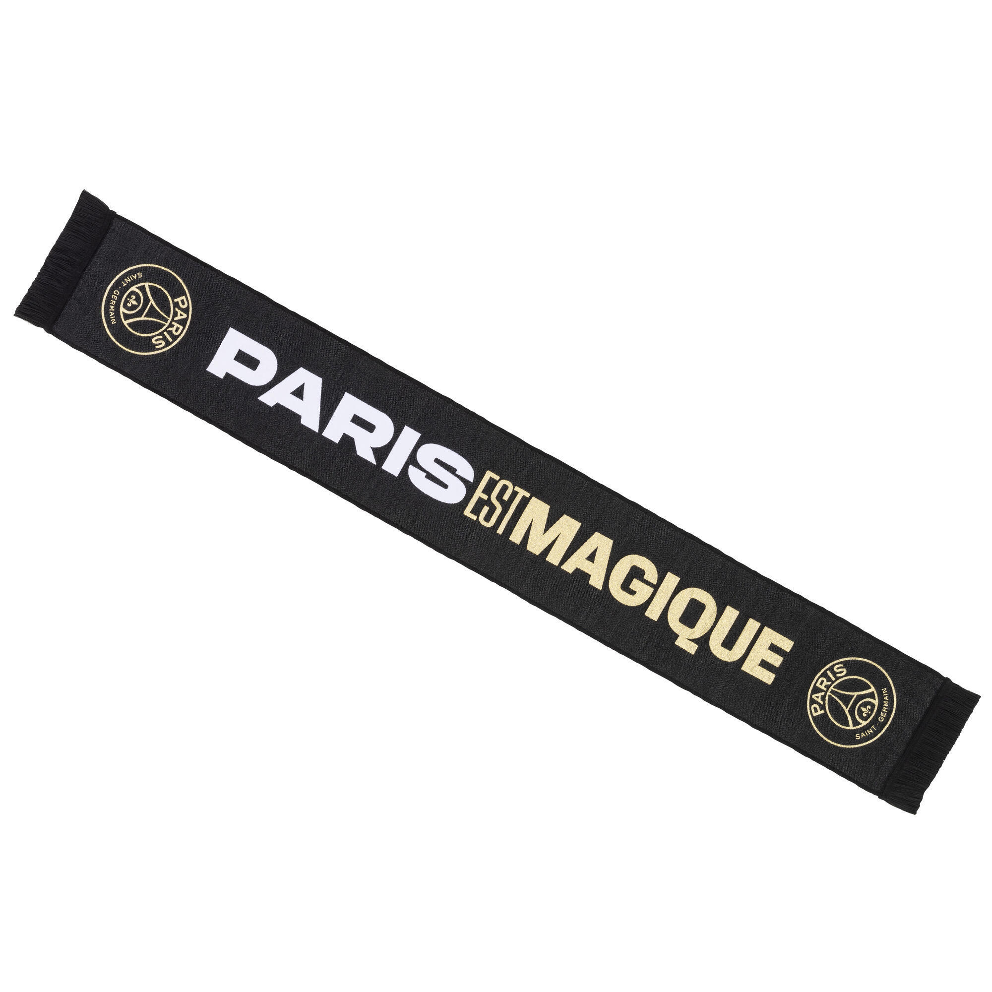 Paris Saint Germain - Echarpe Psg - Collection Officielle Paris Saint Germain - Taille 140 Cm - Écharpe - Noir - 140 Cm - Decathlon