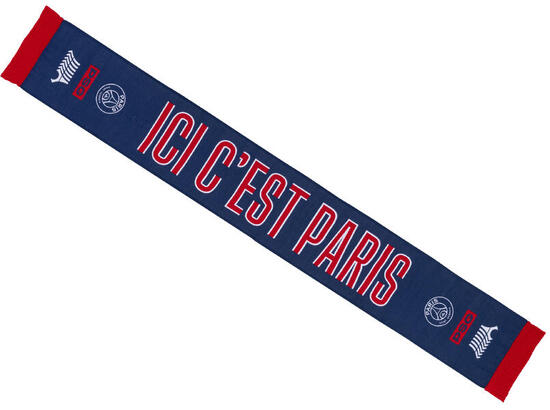 Echarpe PSG - Collection officielle PARIS SAINT GERMAIN - Taille 140 cm