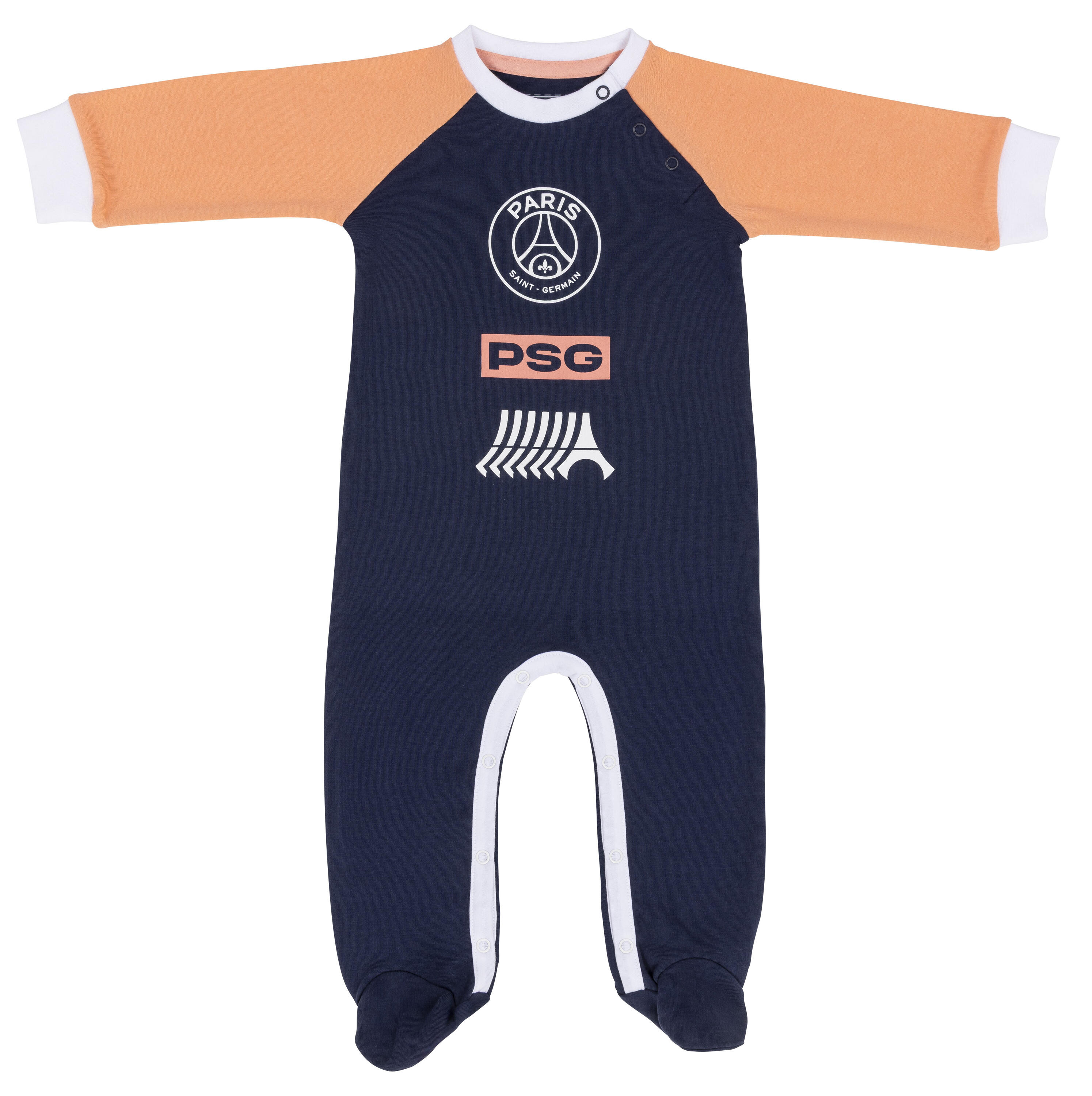 Grenouillère bébé fille PSG - Collection officielle PARIS SAINT GERMAIN 1/1